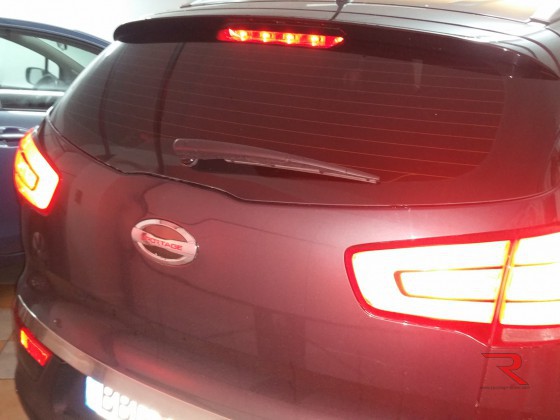 Einfacher Umbauten, innereres Rücklicht mit Stopplicht