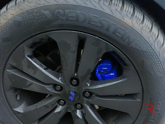 Bremssättel in RS Blau